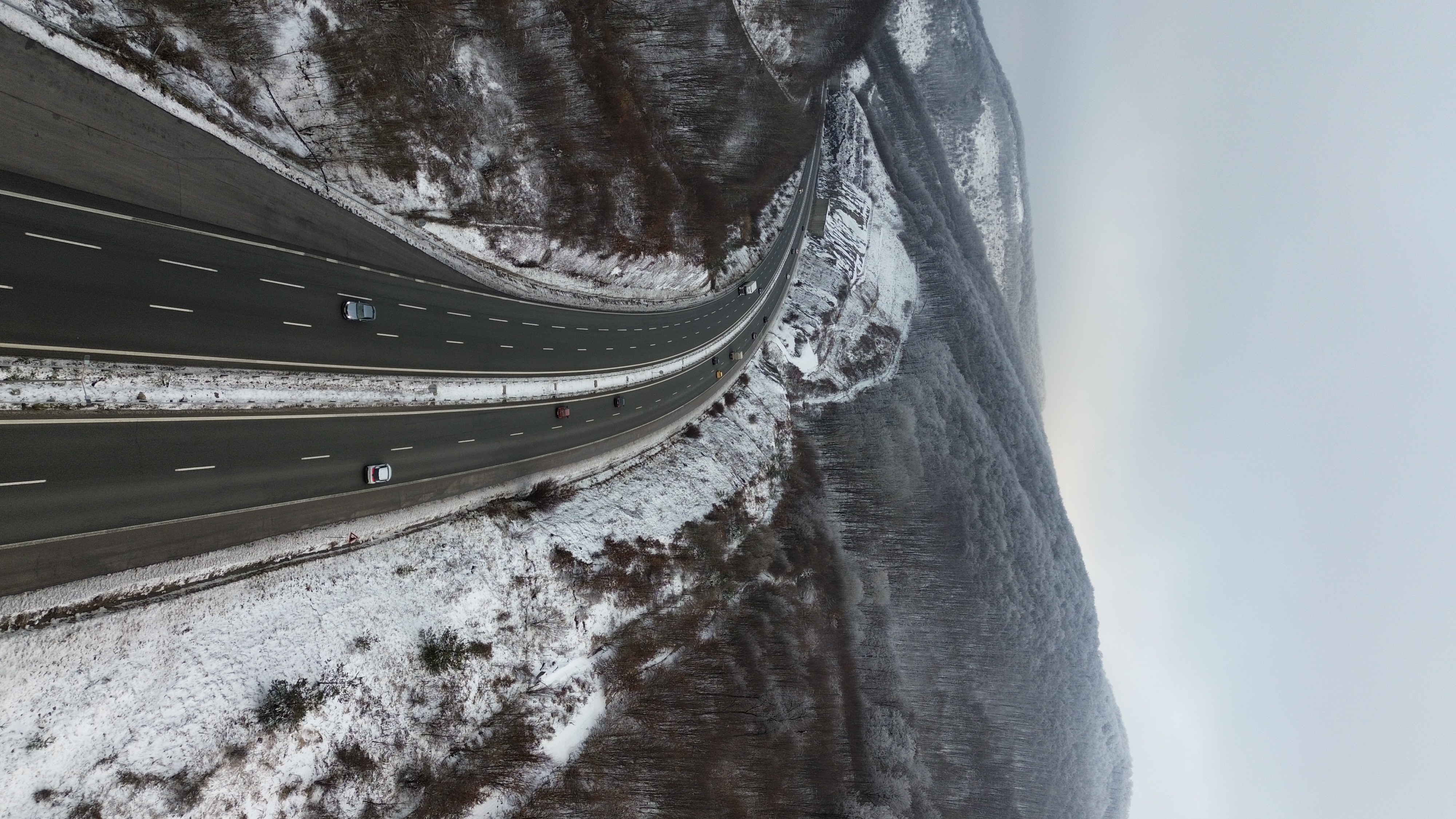 Scenic aerial landscape photo