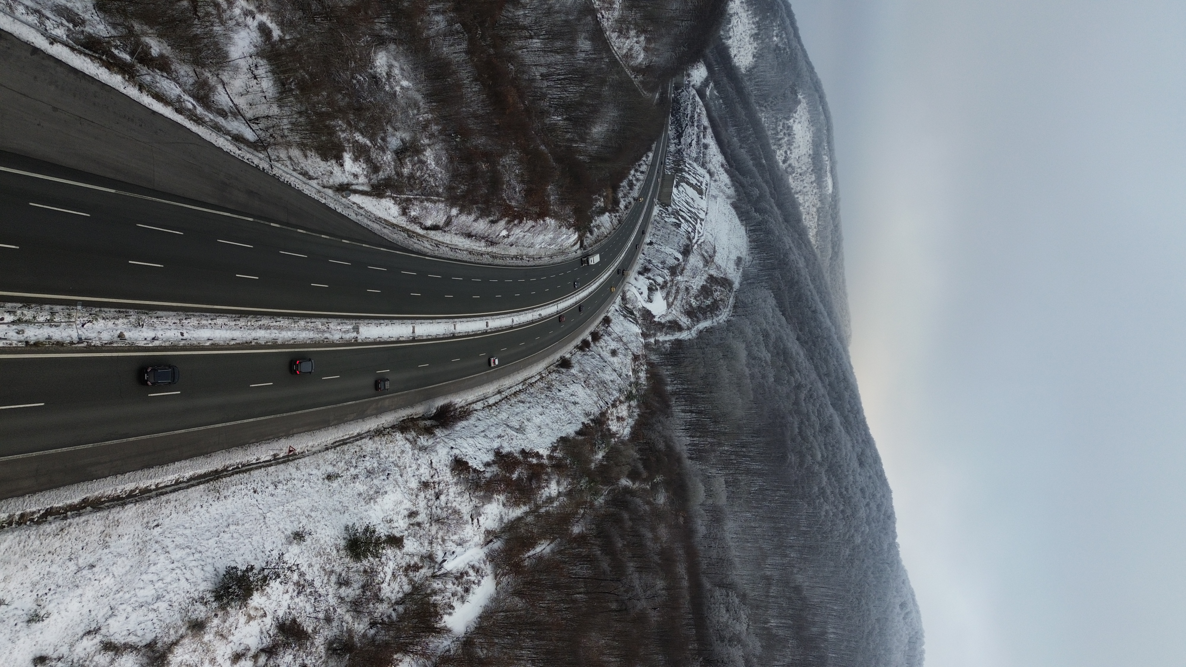 Scenic aerial landscape