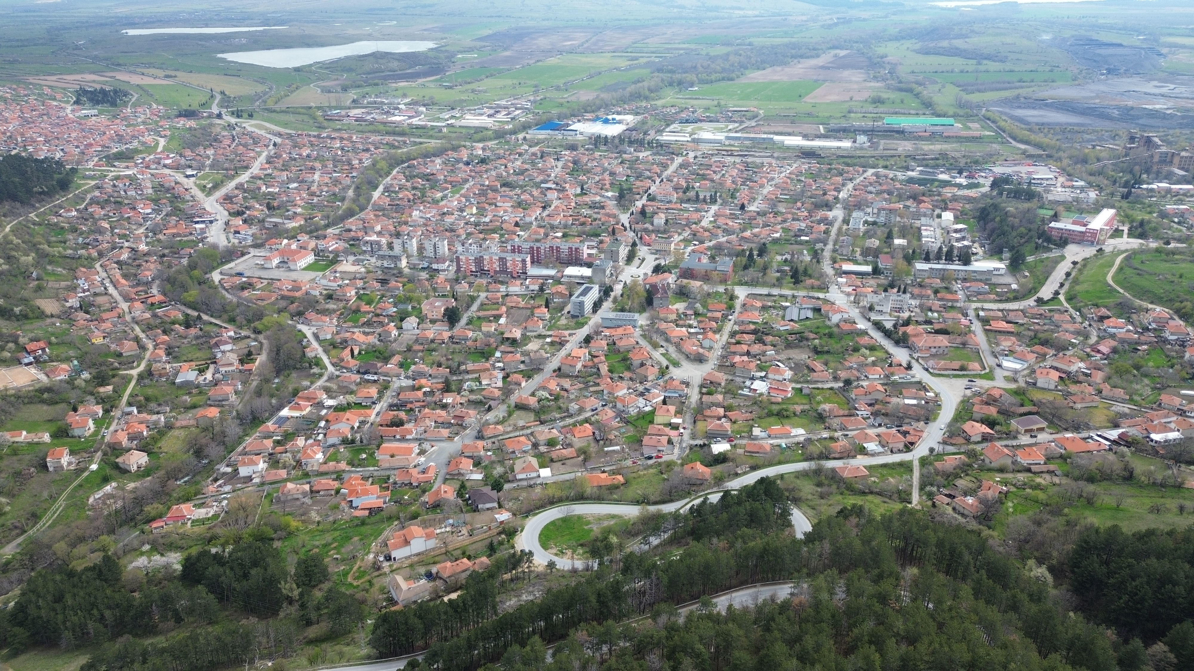 Beautiful aerial landscape