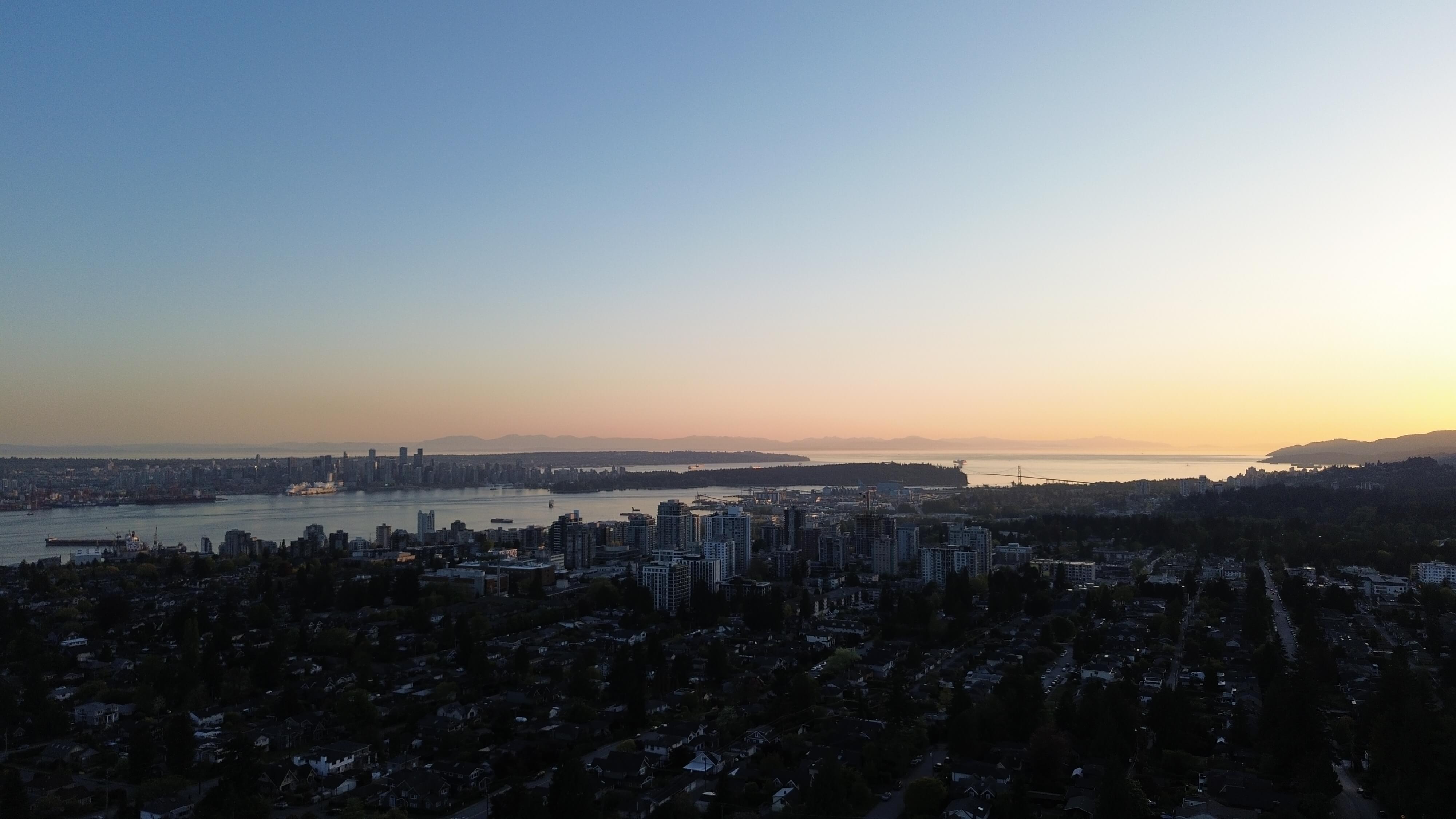 Красива въздушна снимка