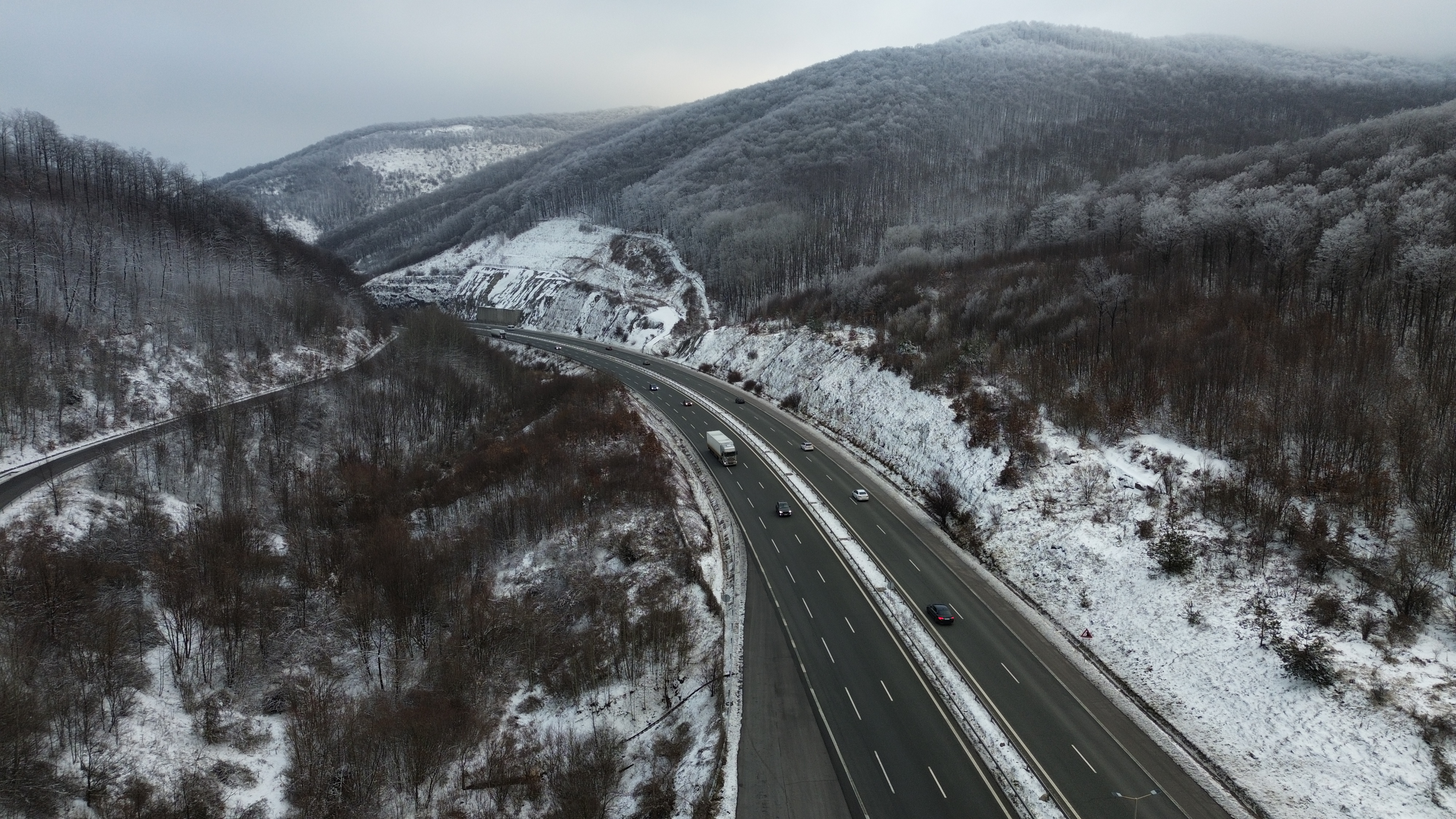 Beautiful aerial landscape photo